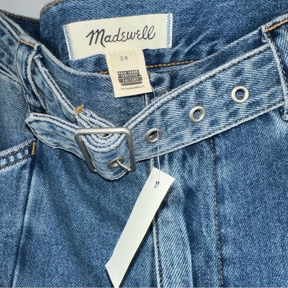 Madewell High Rise Tapered Seamed Jeans Size 28 - Picture 6 of 7